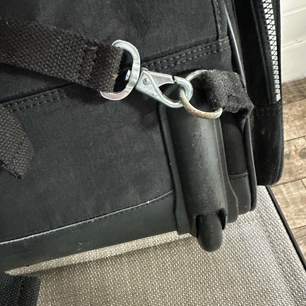 Kipling Black Backpack With Embossed Design - image 8